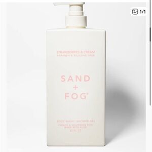 Strawberries and cream body wash